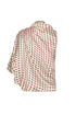 Chiminango Cotton Silk Blouse / Ivory Wine Seeds